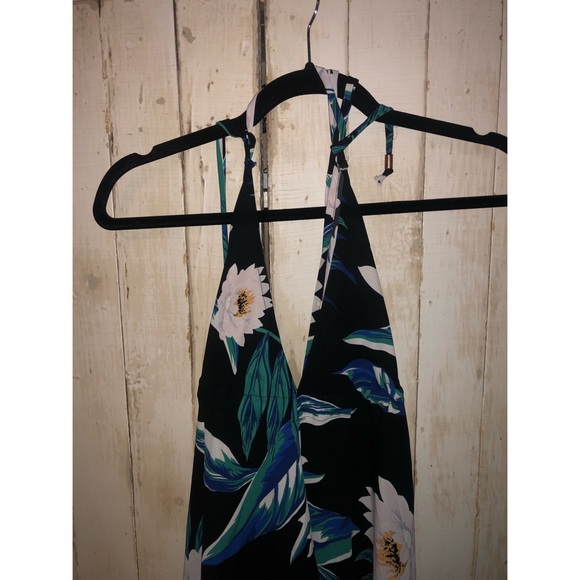 Dancing Leopard Boho Maxi In Black Lotus Tropical - Picture 5 of 8